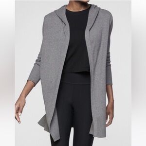 Athleta Highland Wrap Open Front Cardigan